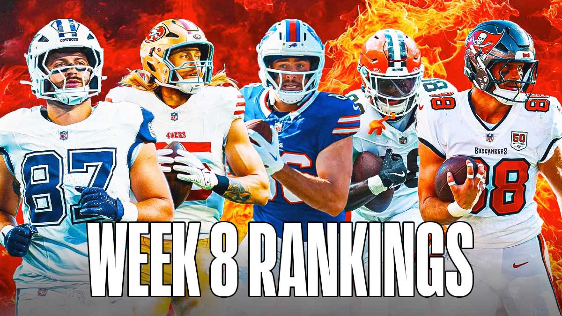 Fantasy Football Tight Ends Week 8