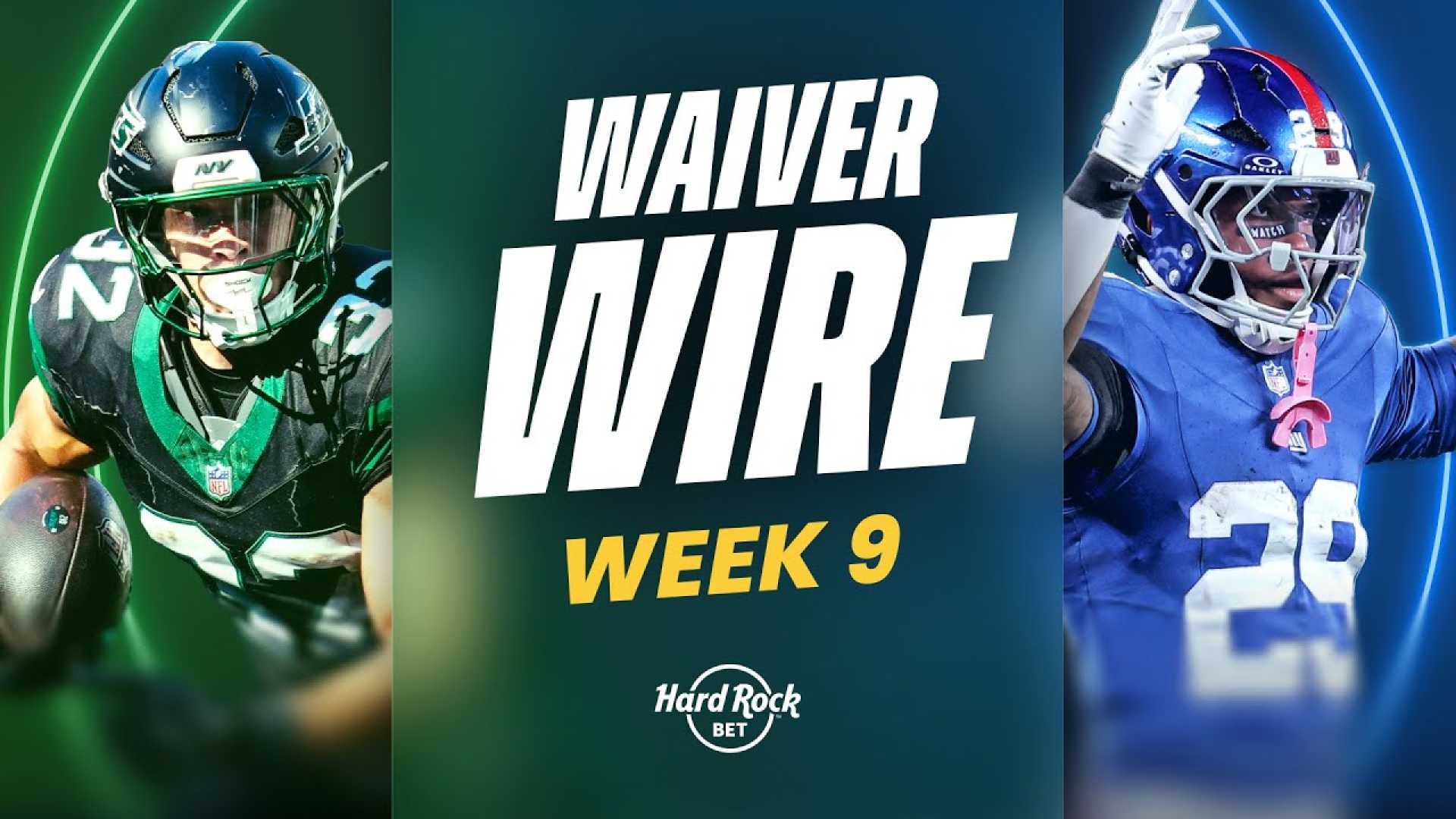 Fantasy Football Waiver Wire Week 9