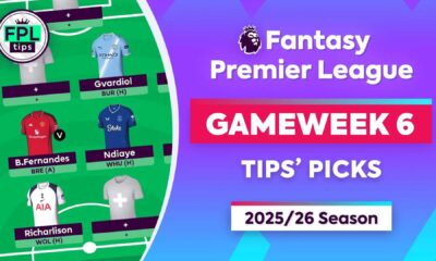 Fantasy Premier League Gameweek 6 Tips