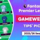 Fantasy Premier League Gameweek 6 Tips