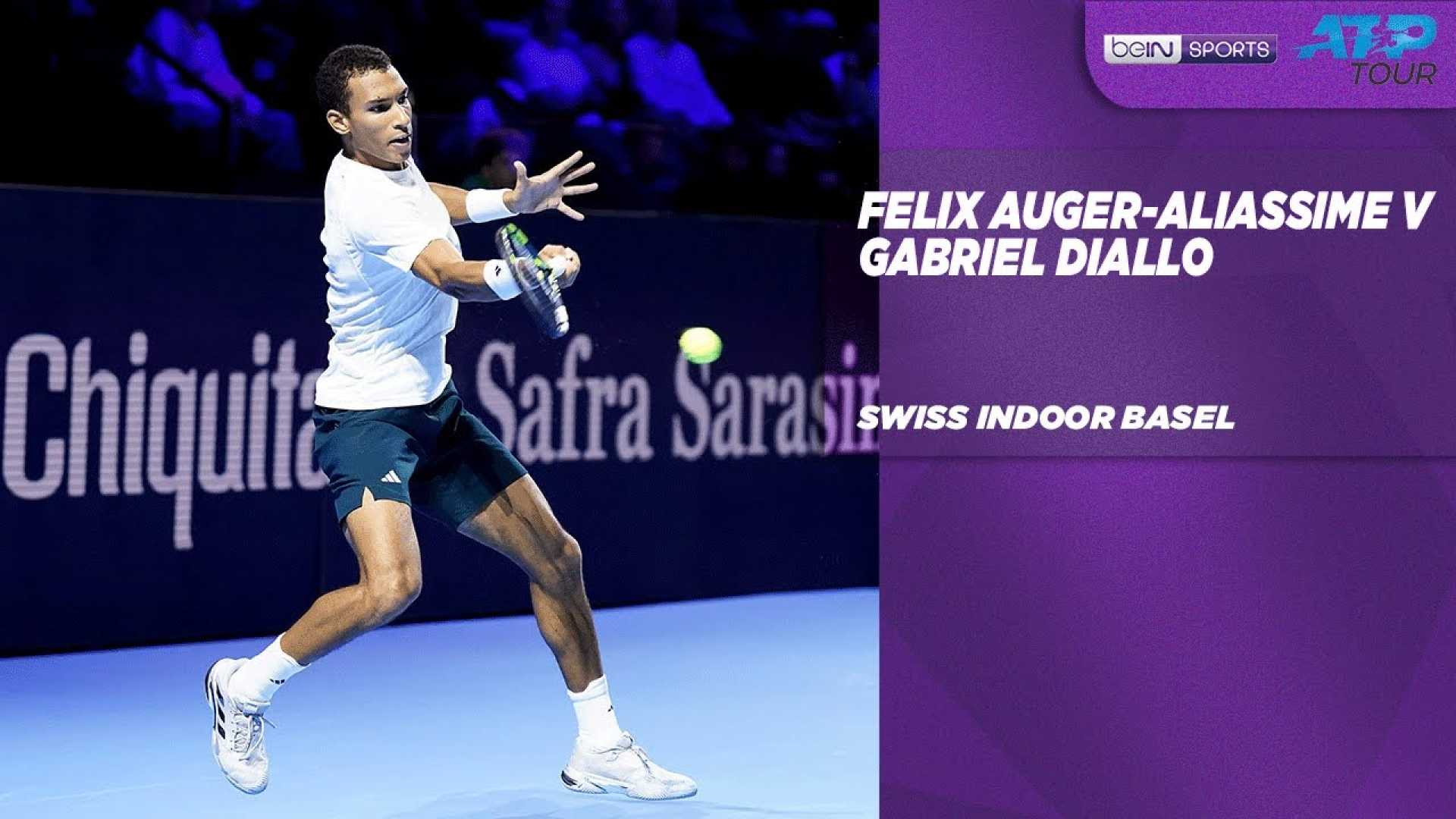 Felix Auger Aliassime Gabriel Diallo Tennis Match