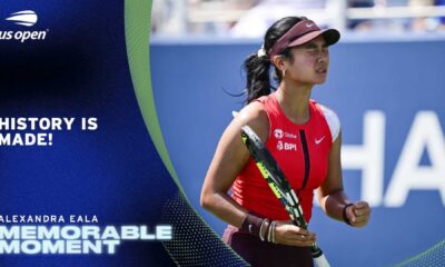 Filipino Tennis Star Alex Eala Match Victory