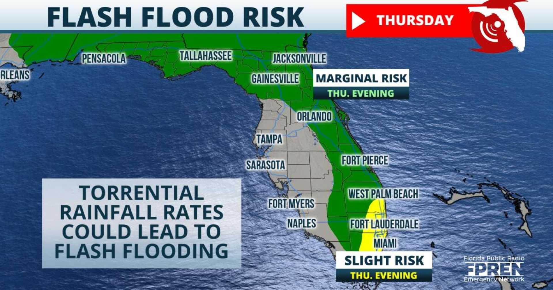 Florida Heavy Rain Forecast Flash Flood