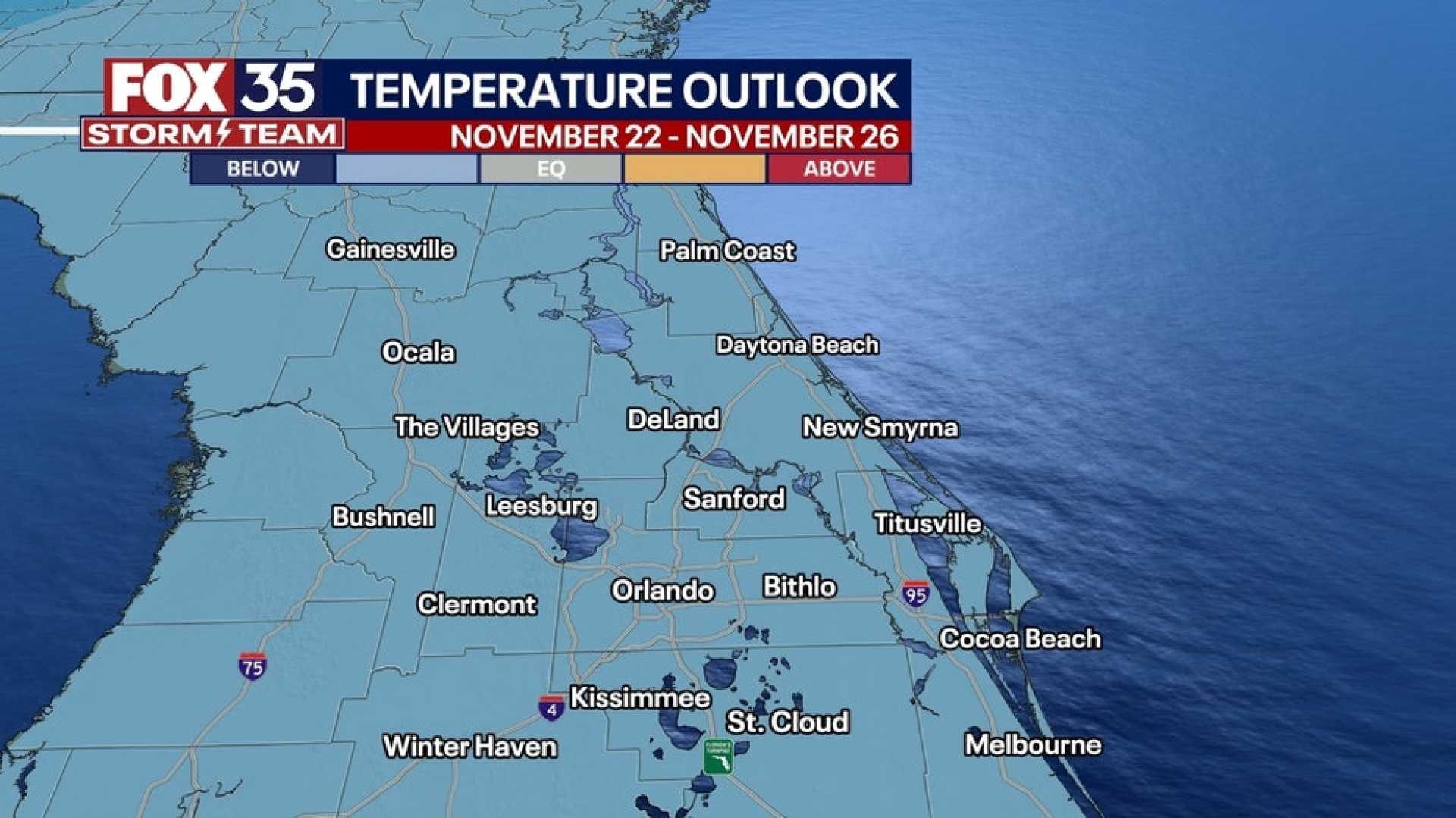Florida Thanksgiving Weather Forecast