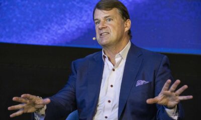 Ford Ceo Jim Farley Speaking At Event