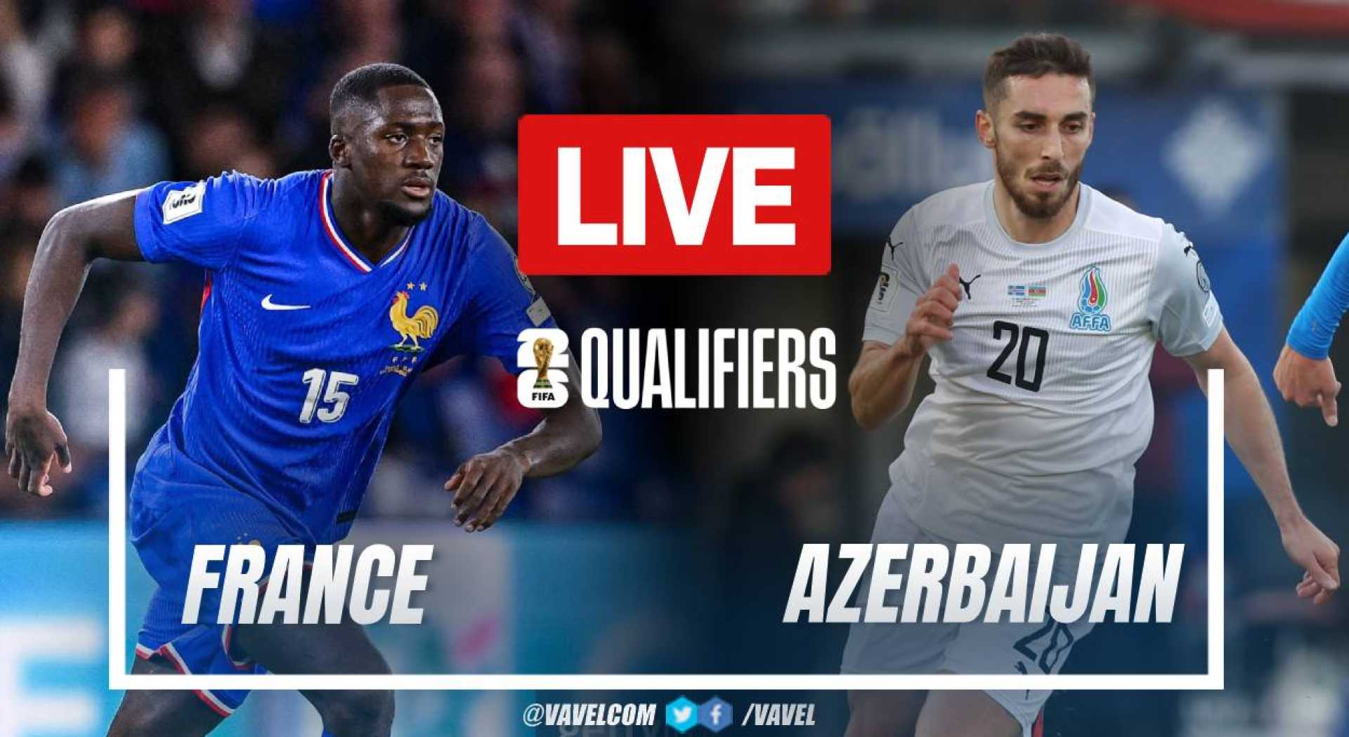 France Vs Azerbaijan World Cup 2026