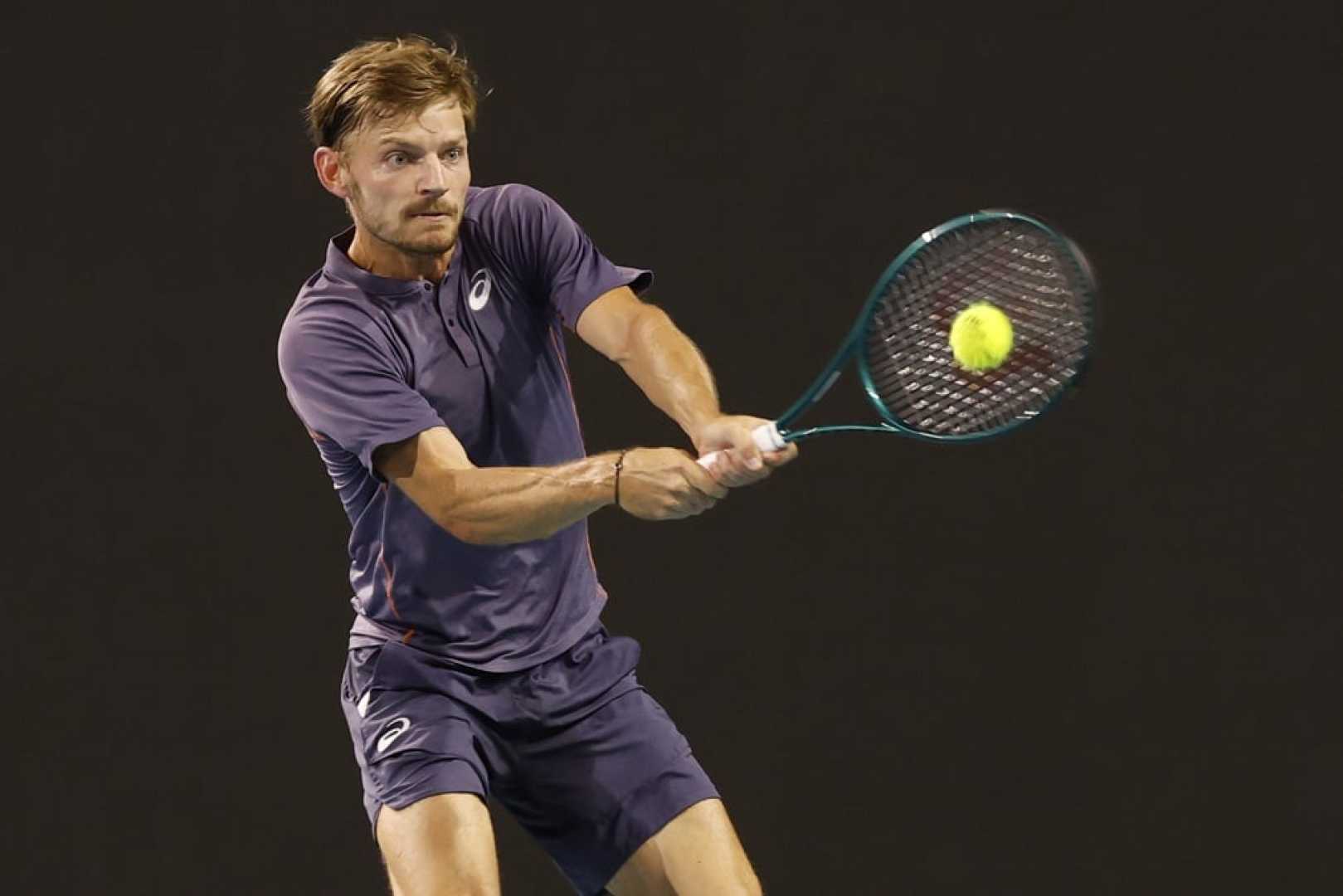 Francisco Comesana David Goffin Tennis Match
