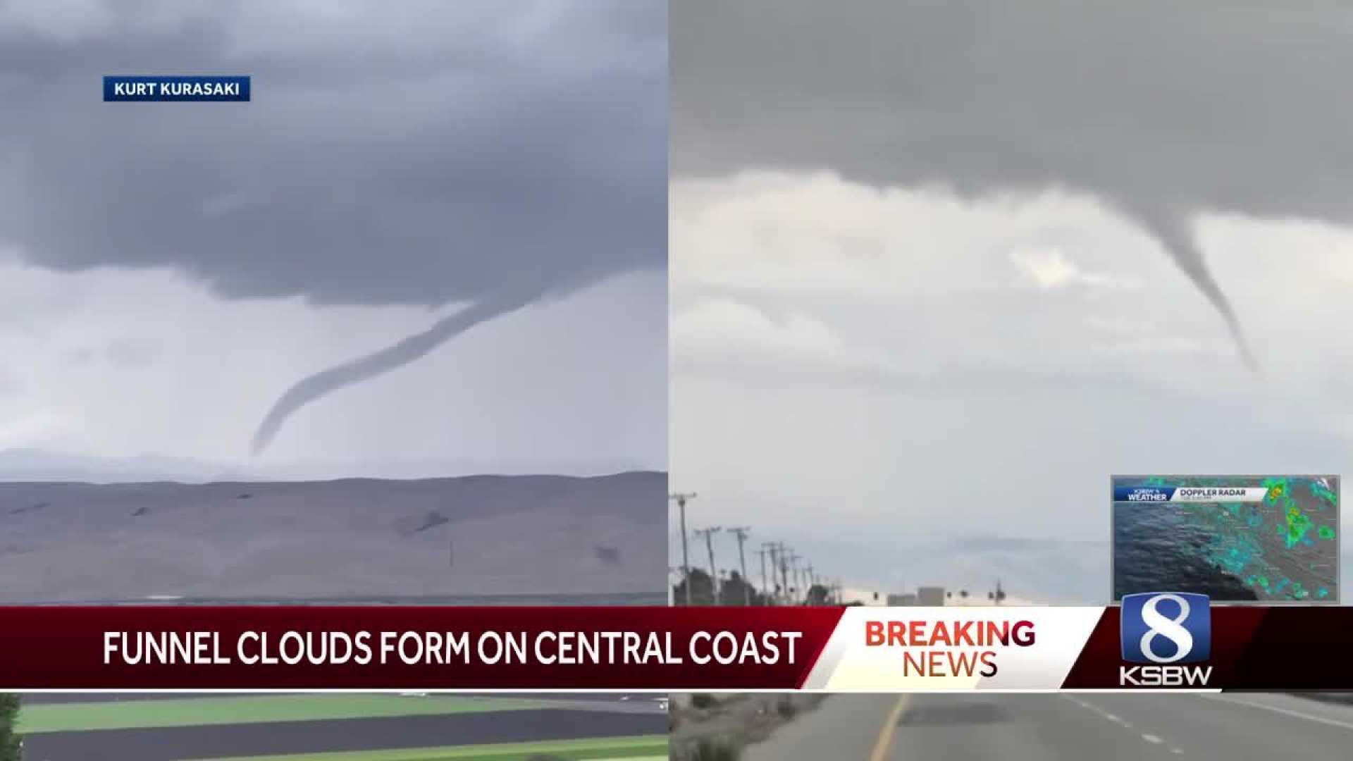 Funnel Clouds Salinas Hollister