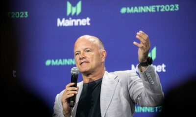 Galaxy Digital Ceo Mike Novogratz Speaking At A Conference