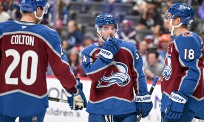 Gavin Brindley Nhl Debut Avalanche