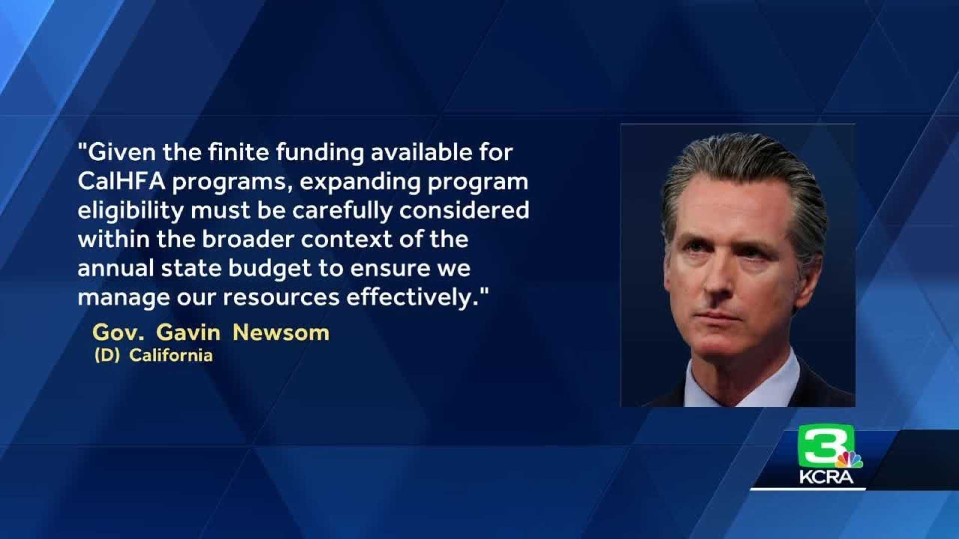 Gavin Newsom California Housing Bill