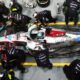 George Russell Singapore Grand Prix Pit Stop