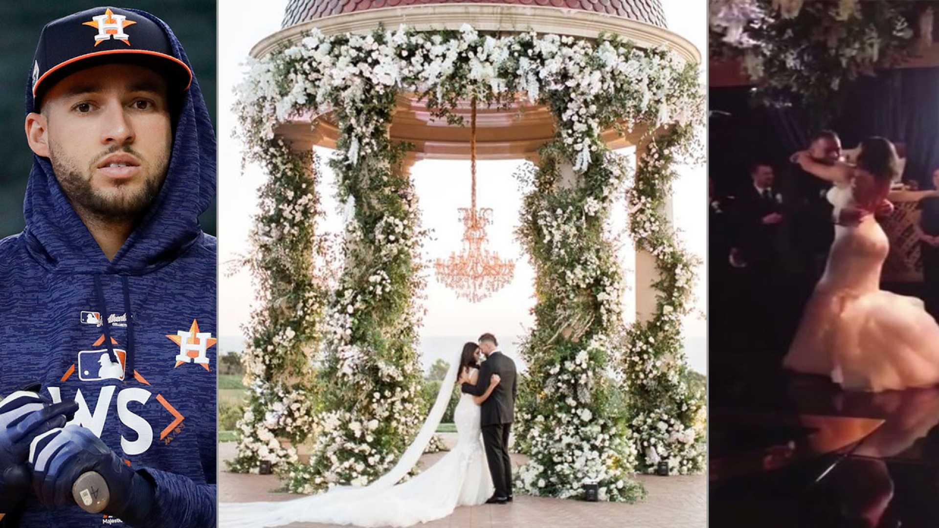 George Springer Wedding And World Series