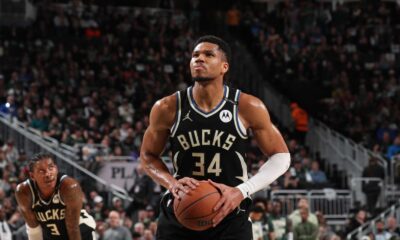 Giannis Antetokounmpo Bucks Practice