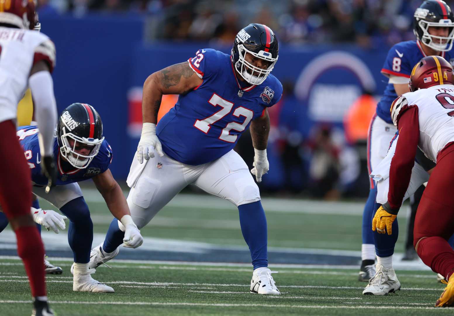 Giants Jermaine Eluemunor Action Game