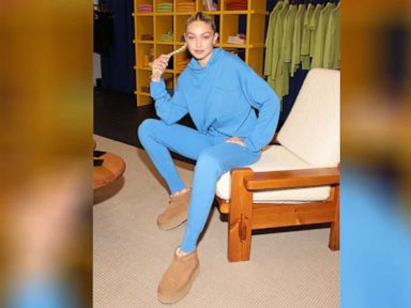 Gigi Hadid Uggs New York City