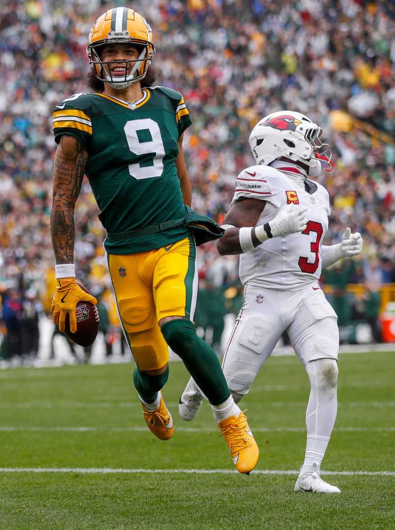 Green Bay Packers Christian Watson Devonte Wyatt Brandon Mcmanus