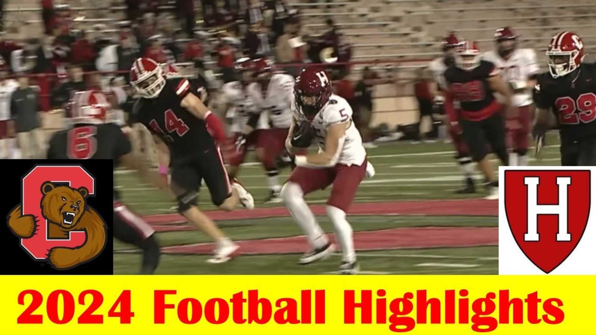 Harvard Vs Cornell Football Game