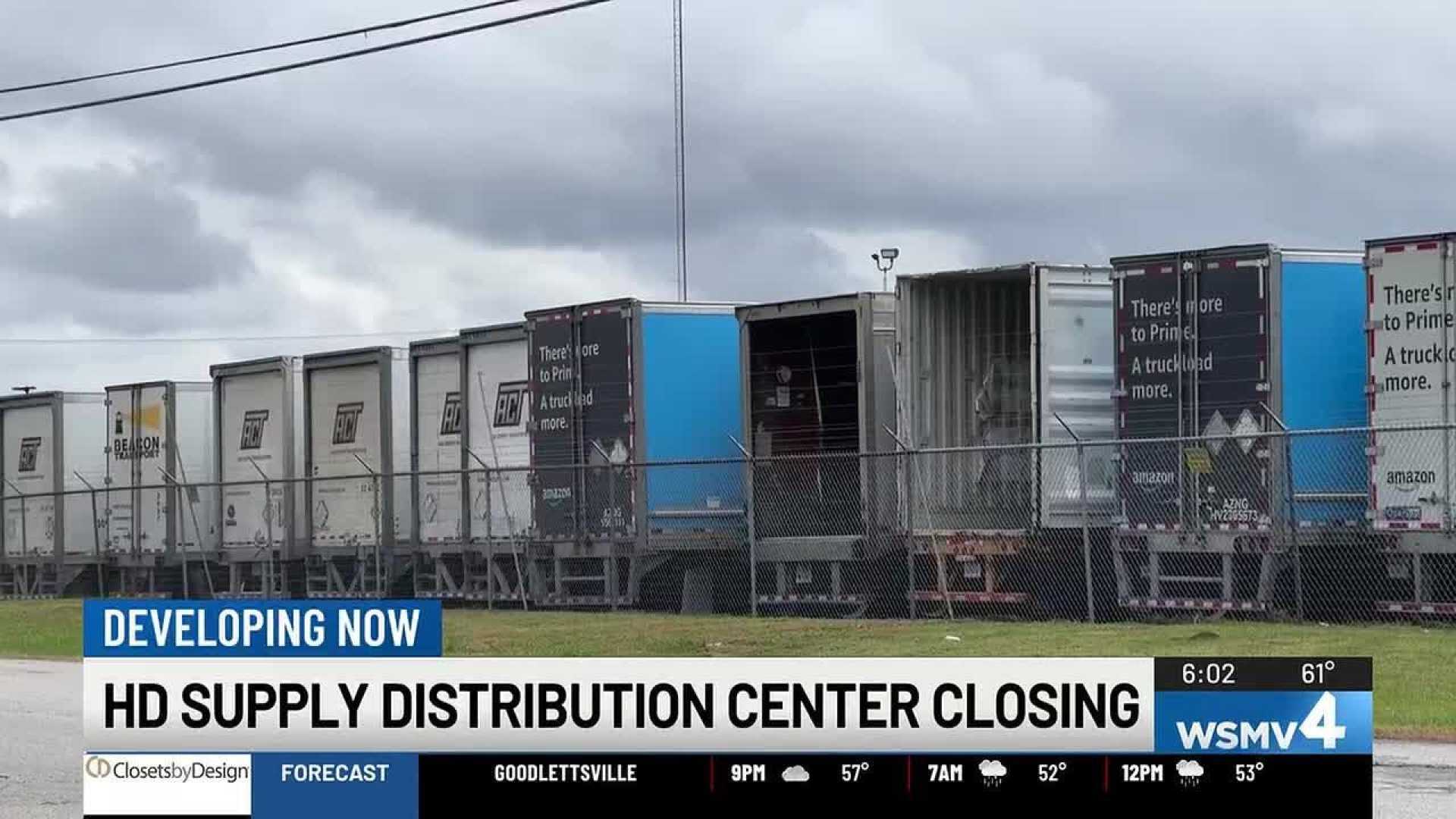 Hd Supply Distribution Center Closure Tennessee