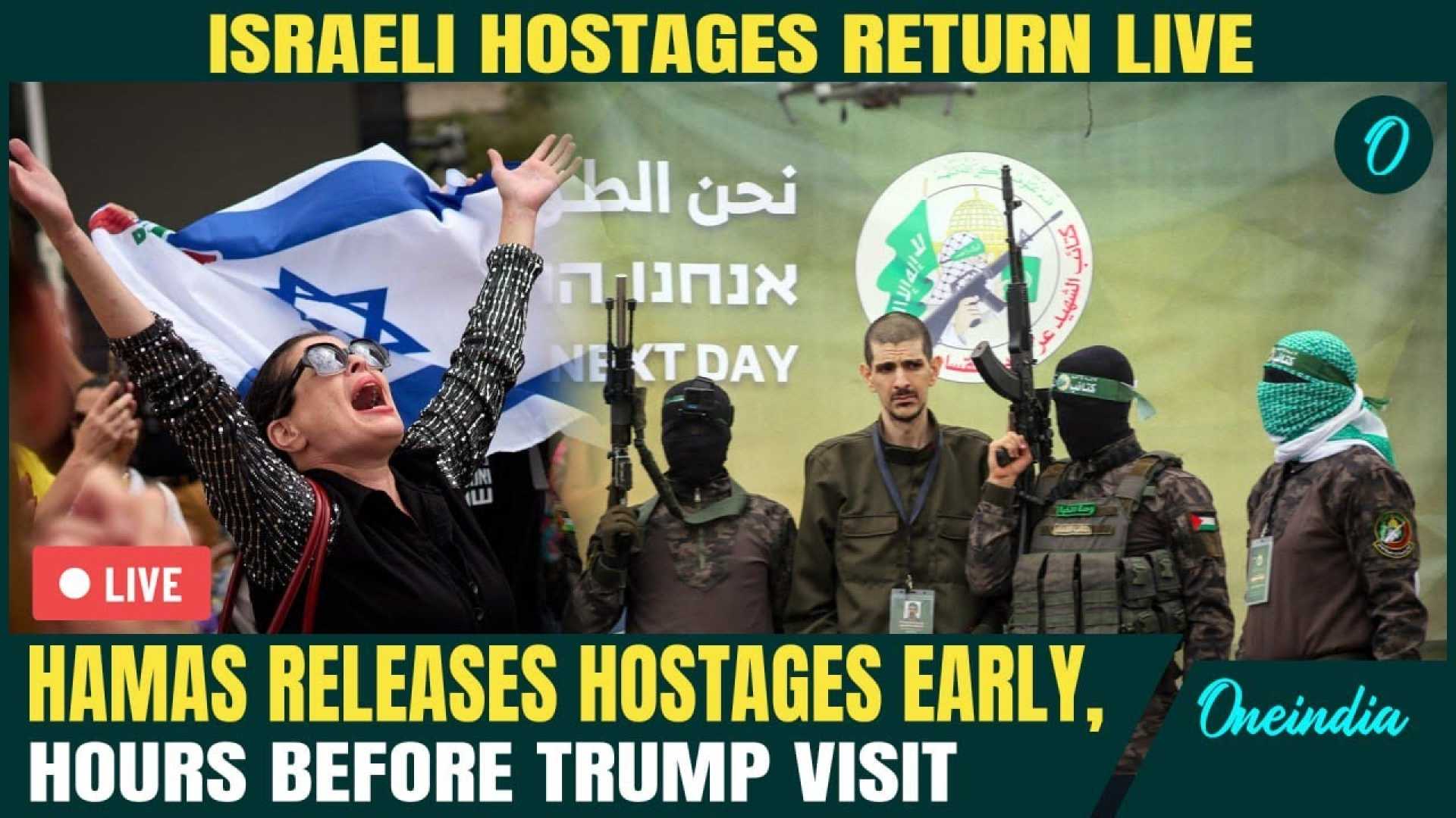 Hostages Israel Gaza Conflict Hostages Release