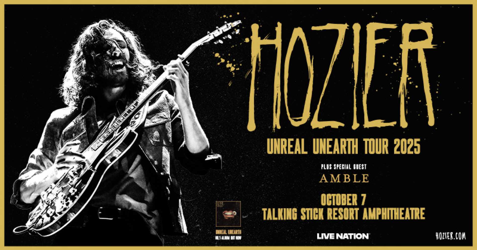 Hozier Unreal Unearth Tour Phoenix