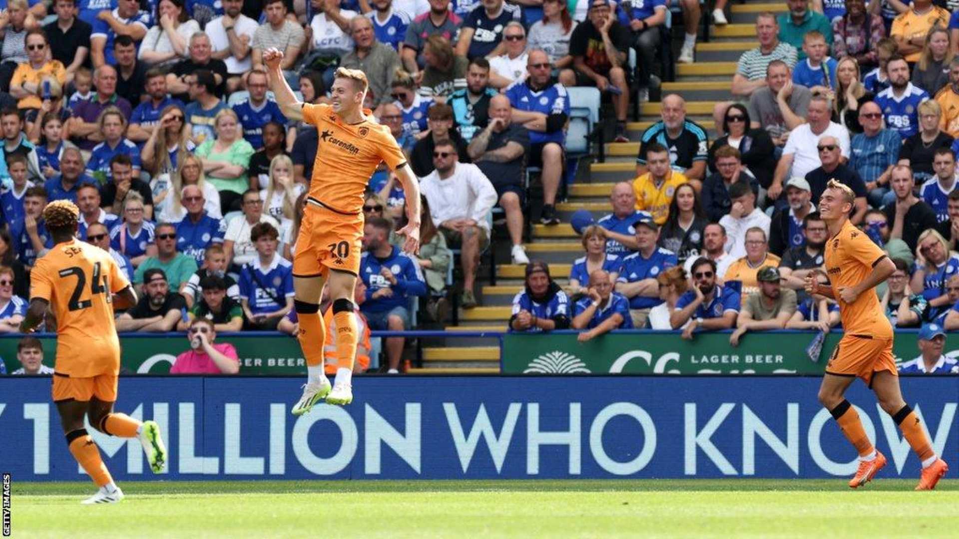 Hull City Leicester City Championship Match