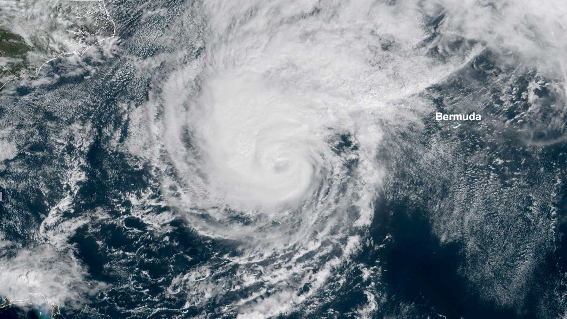 Hurricane Imelda Bermuda Storm