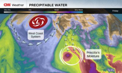 Hurricane Priscilla Flood Southwest