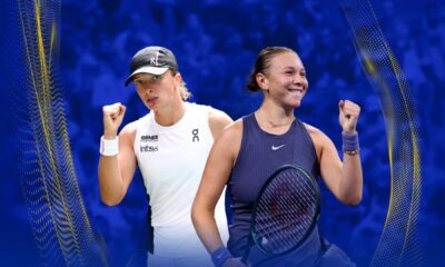 Iga Swiatek Tennis Match