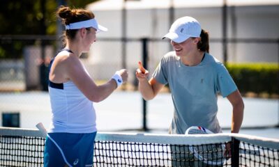 Iga Świątek And Belinda Bencic Tennis Match