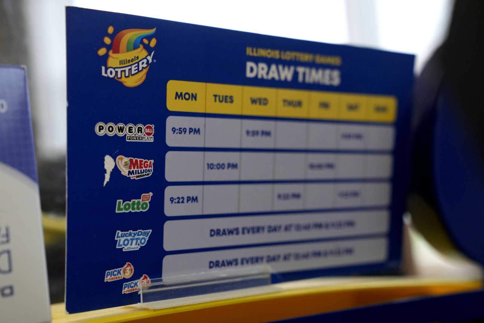 Illinois Lottery Draw Game Results