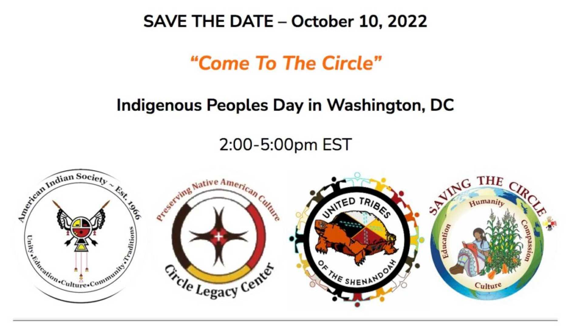 Indigenous Peoples' Day Celebration Washington D.c.