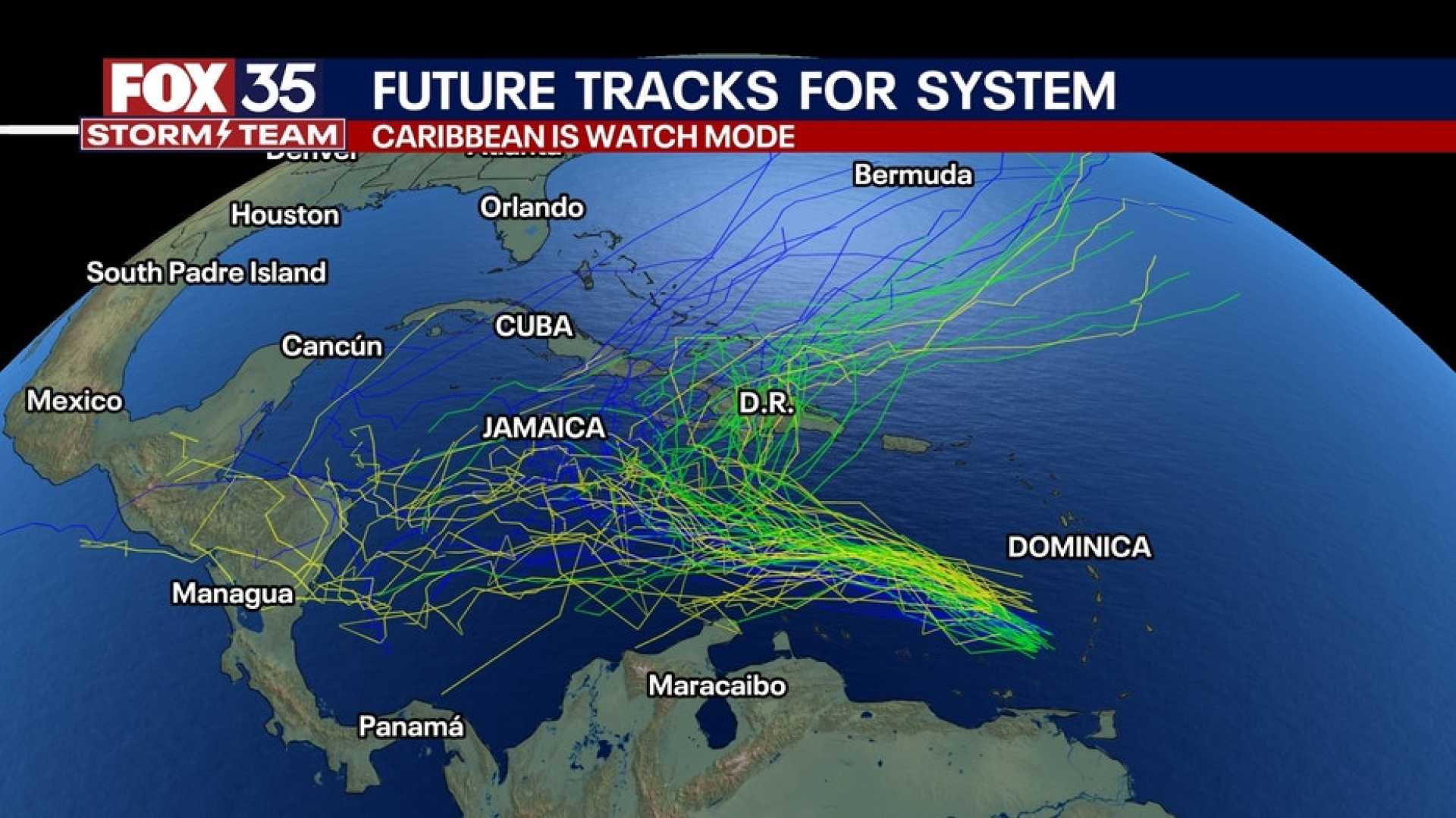 Invest 98l Tropical Storm Caribbean