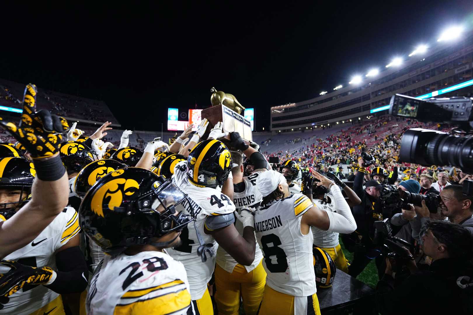 Iowa Hawkeyes Football Madison Wisconsin