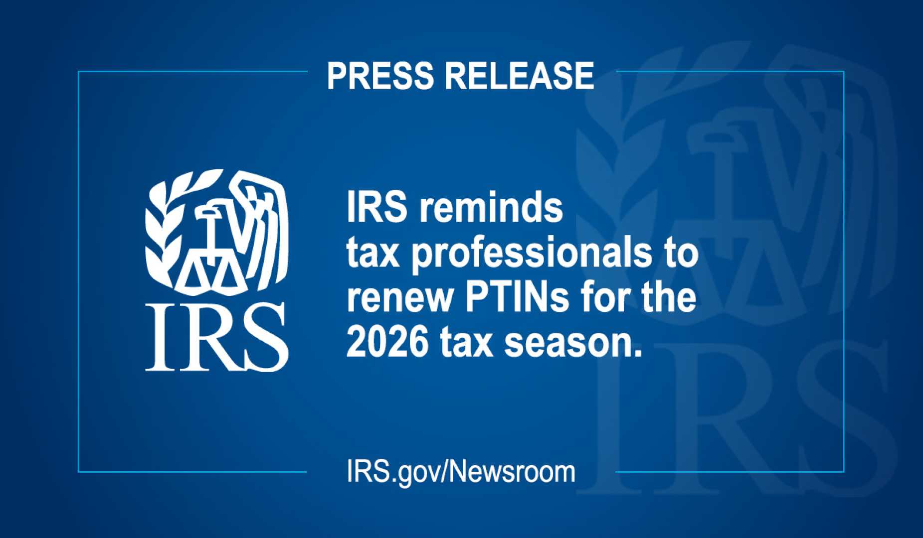 Irs Tax Preparer Ptin Renewal 2026
