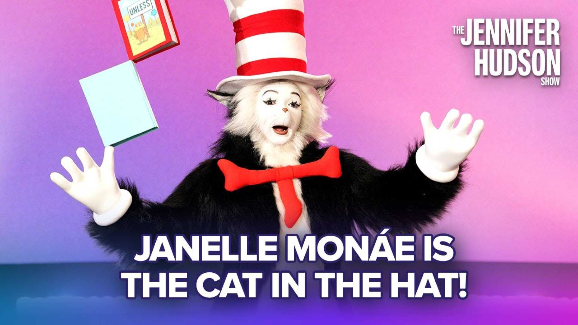 Janelle Monáe Halloween Costume Cat In The Hat