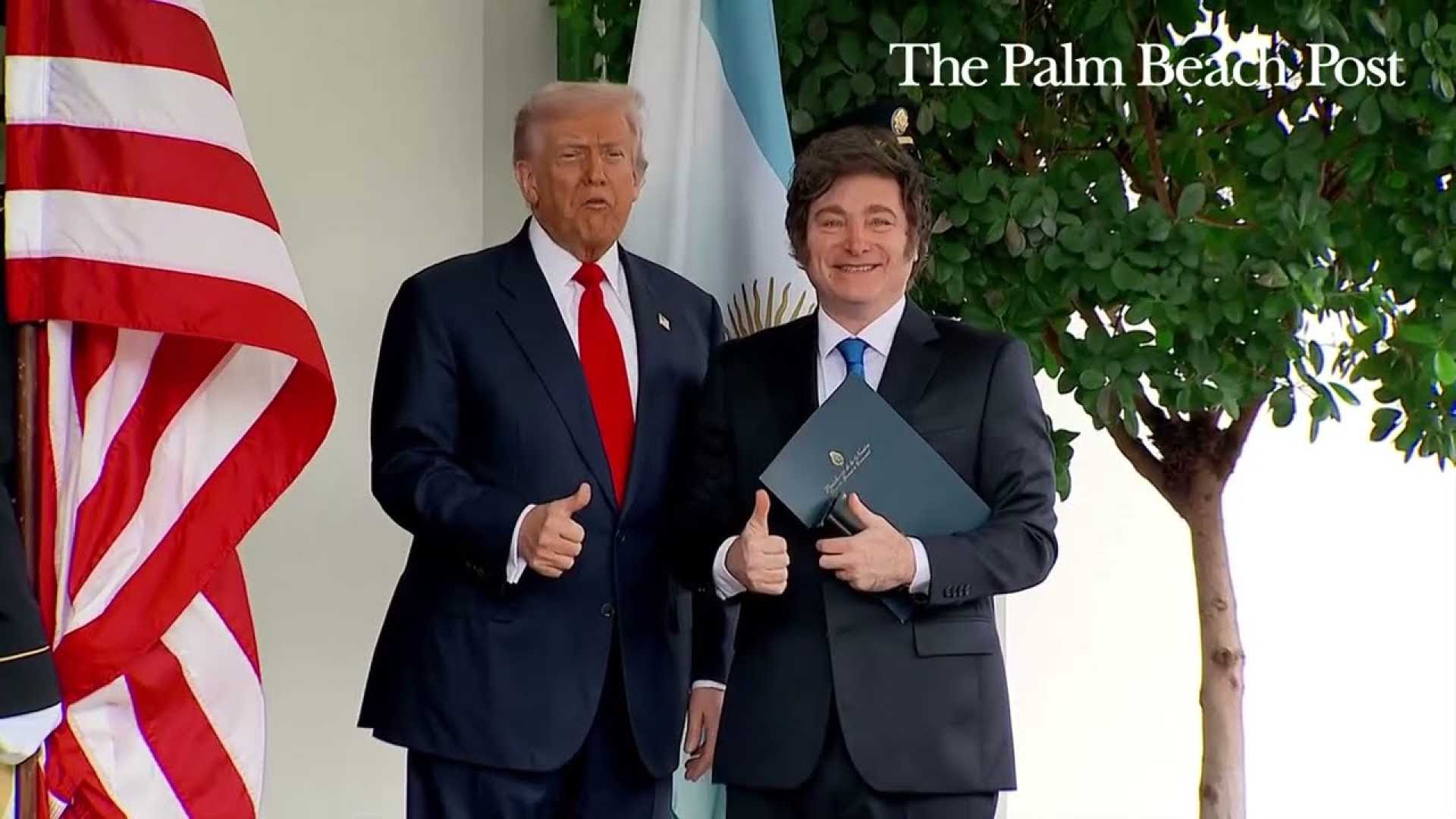 Javier Milei Donald Trump Meeting
