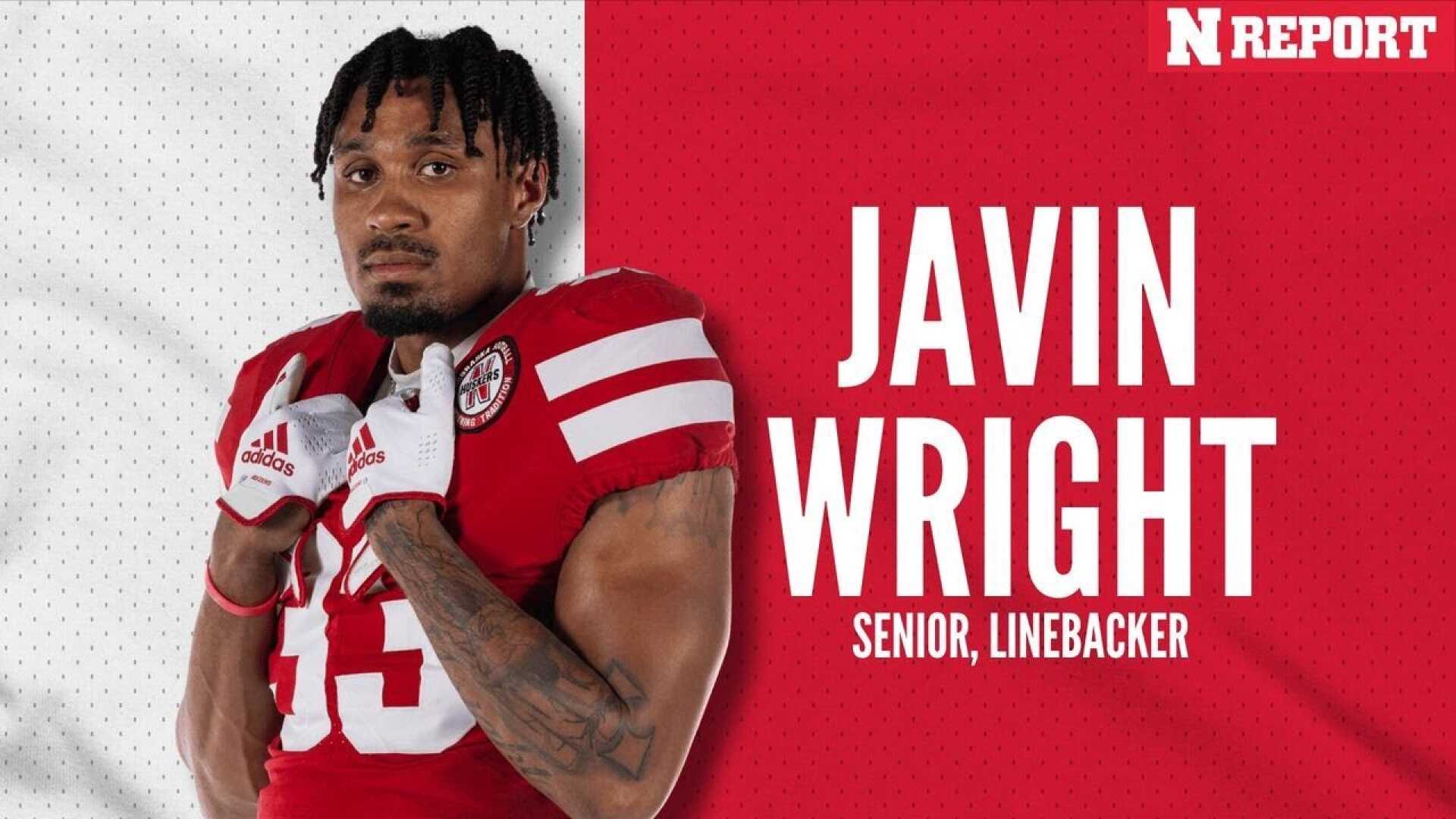 Javin Wright Nebraska Linebacker