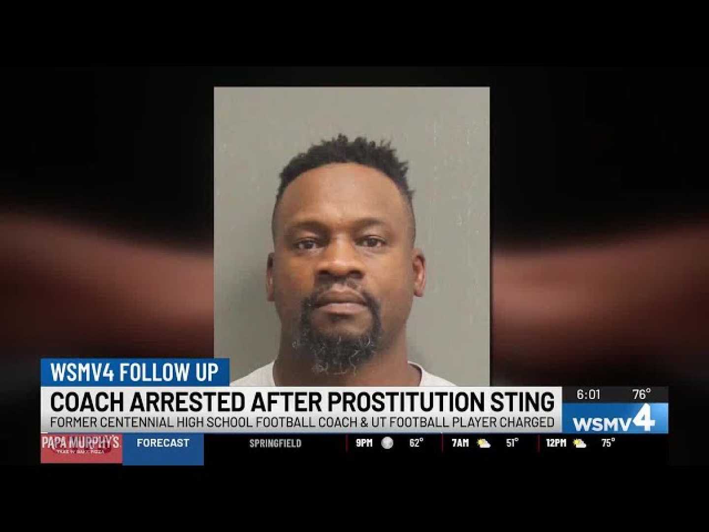 Jay Graham Football Coach Arrest