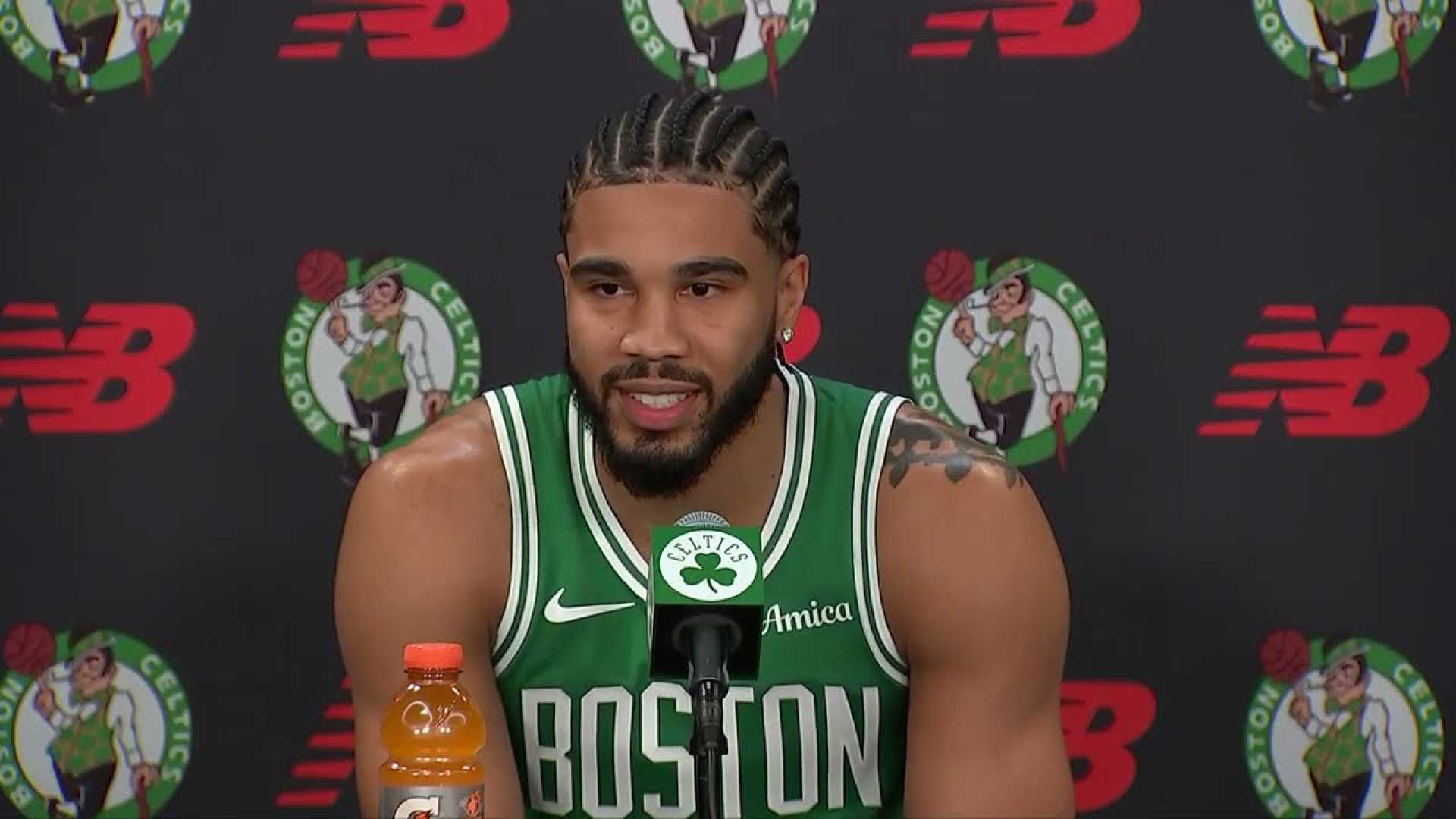 Jayson Tatum Celtics Media Day 2025