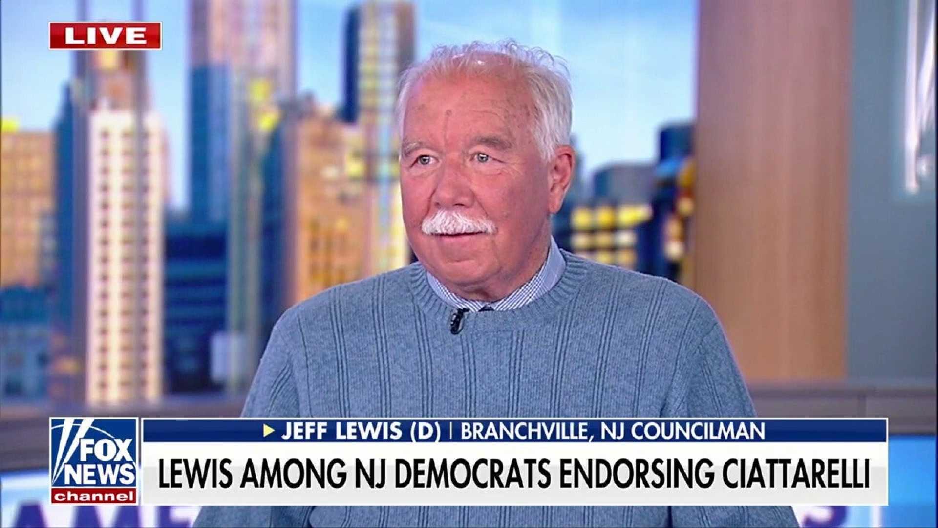 Jeff Lewis Jack Ciattarelli New Jersey Governor Race