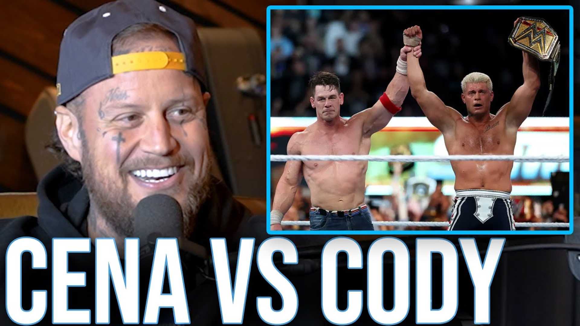 Jelly Roll John Cena Wrestling Match