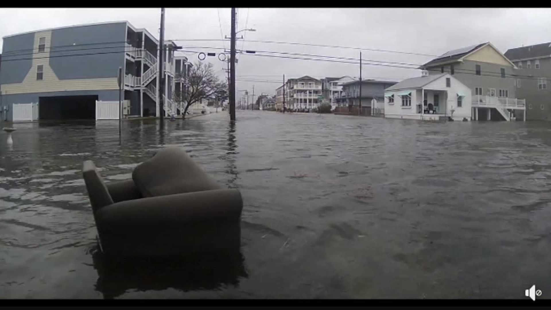 Jersey Shore Flooding October 2025