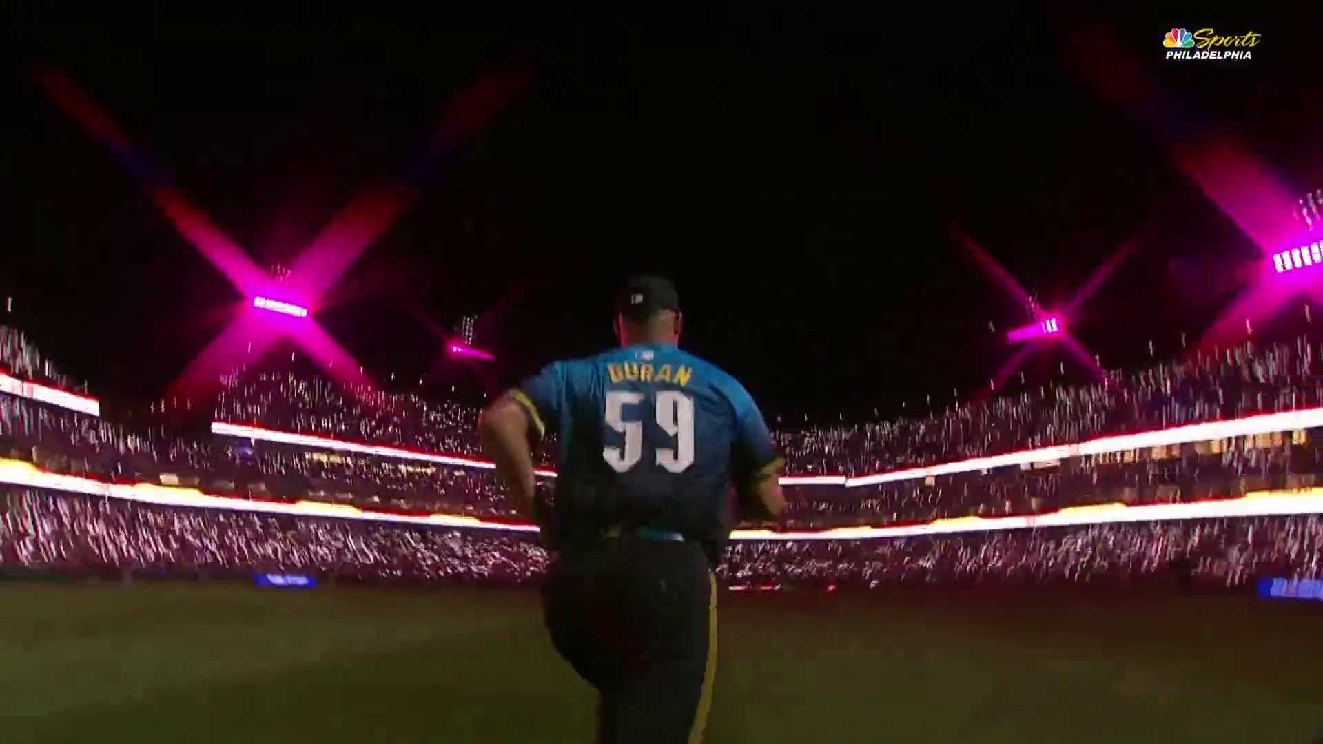 Jhoan Duran Phillies Postseason Entrance