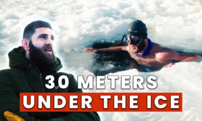 Jiri Prochazka Underwater Ice Training
