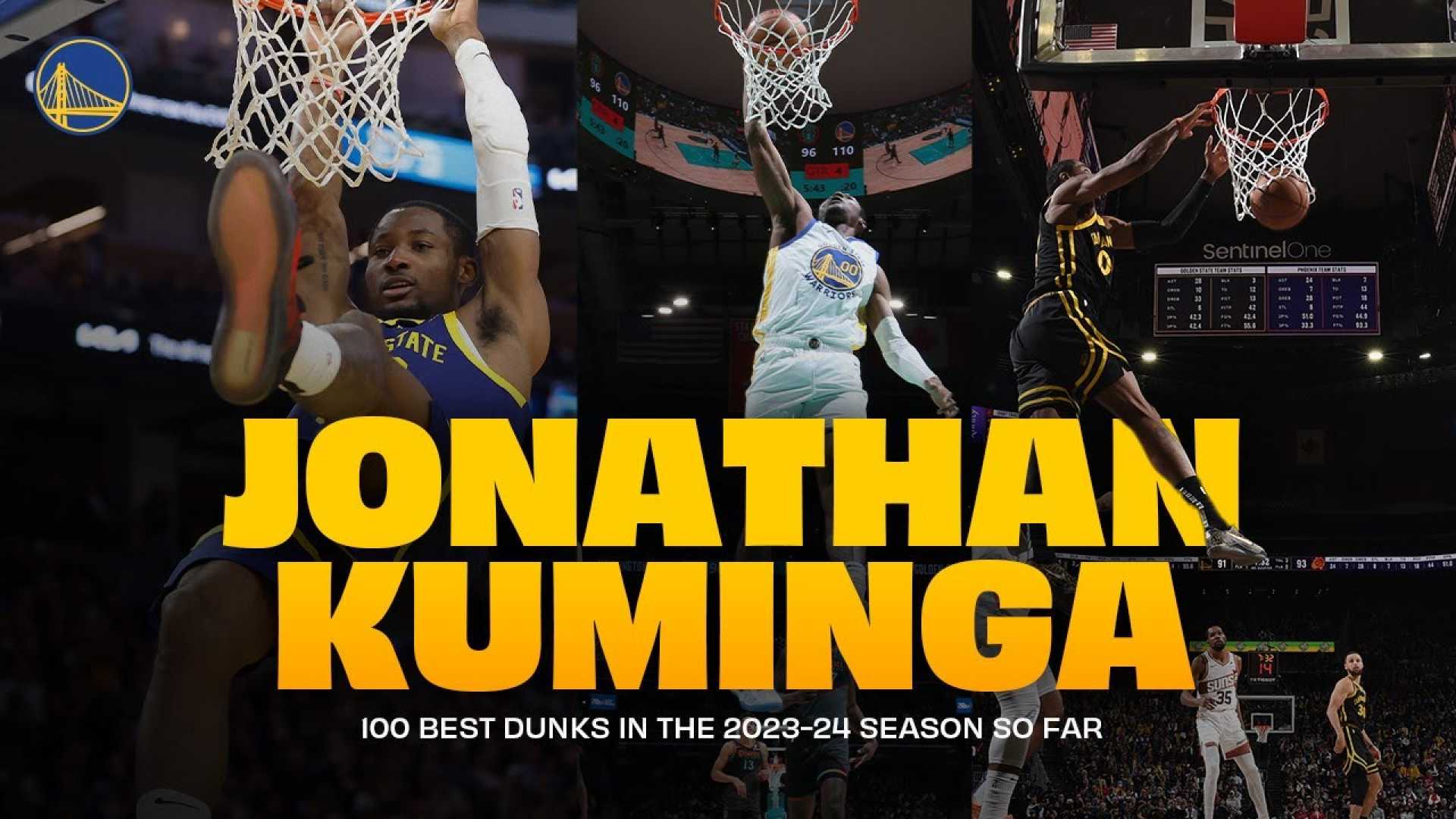 Jonathan Kuminga Dunk Basketball