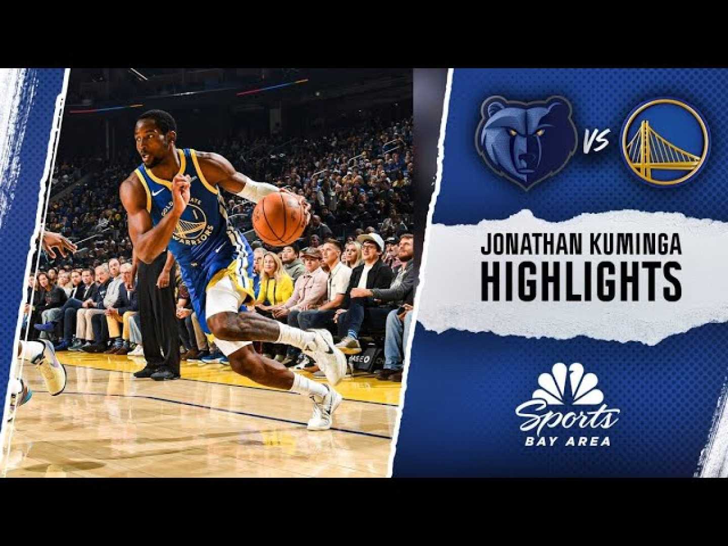 Jonathan Kuminga Warriors Basketball Highlights