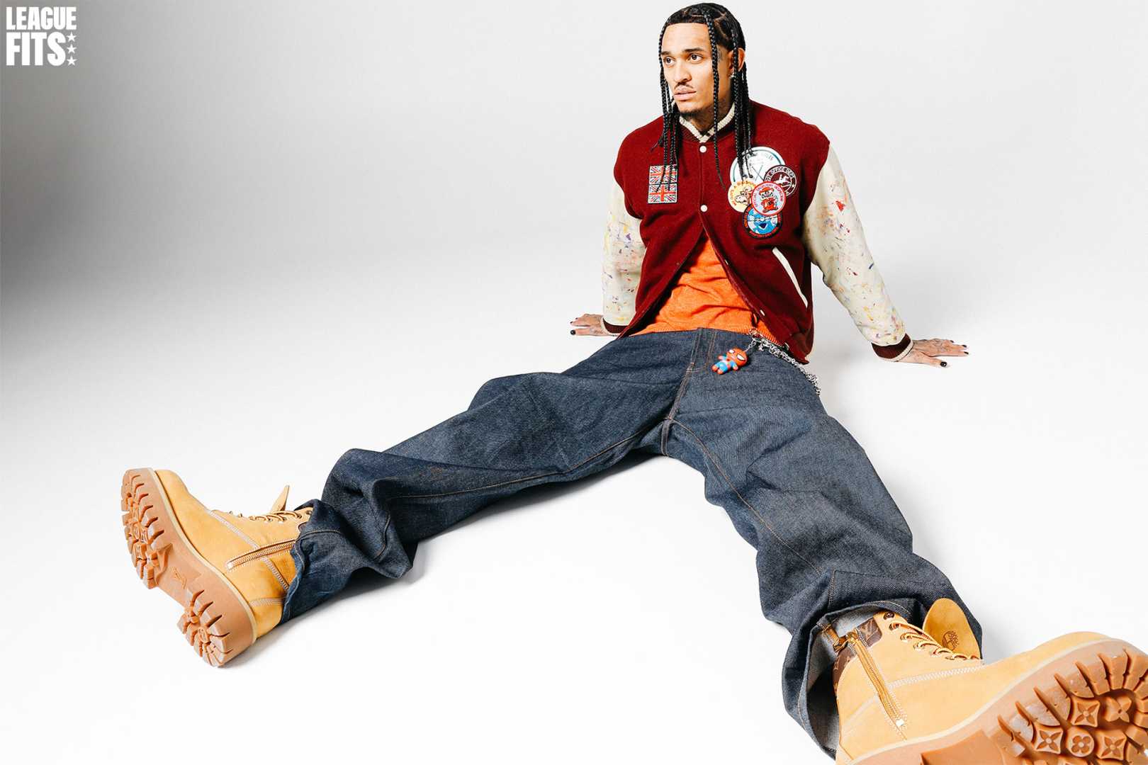 Jordan Clarkson Nba Player Fashion Photoshoot