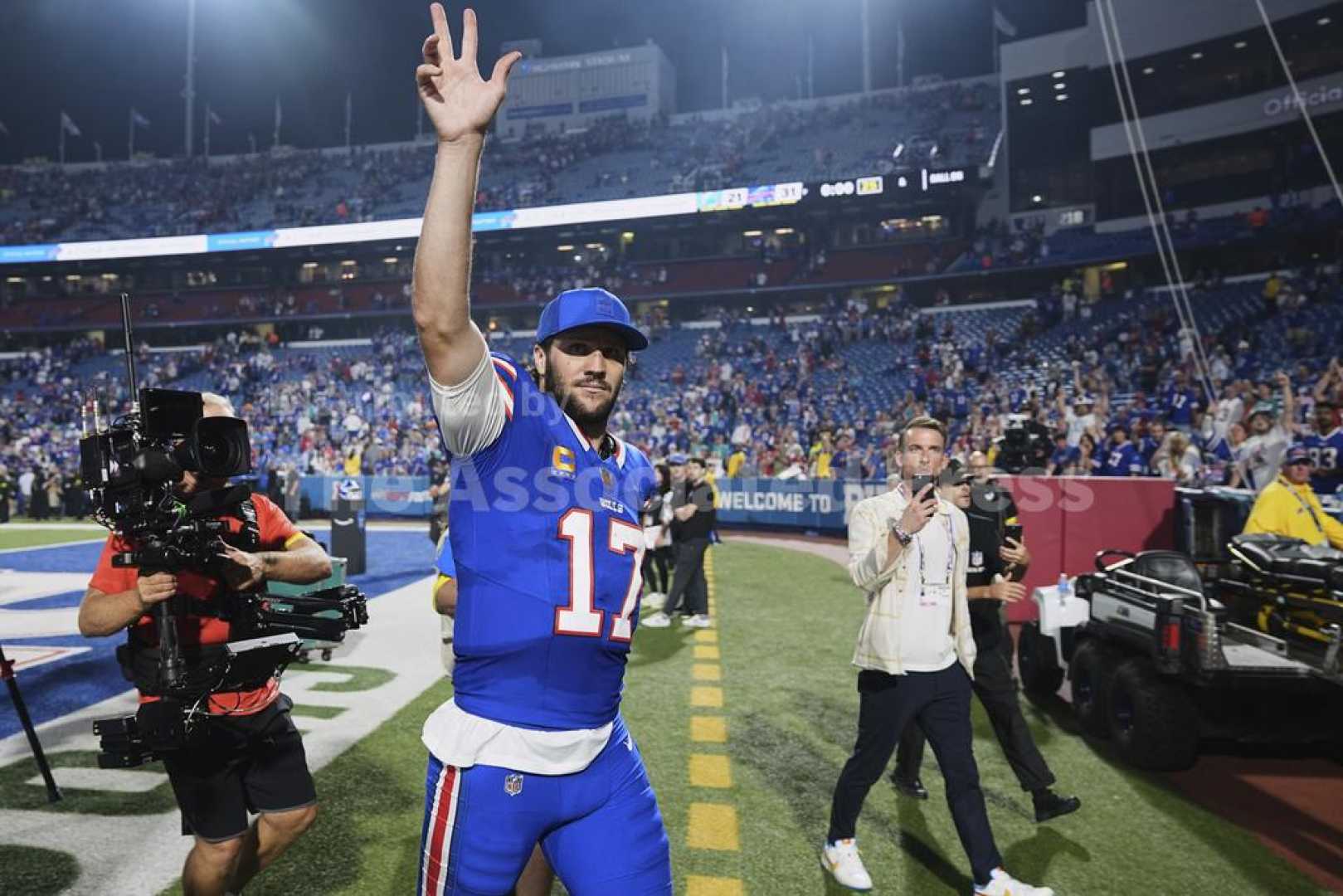 Josh Allen Buffalo Bills Game Preparation