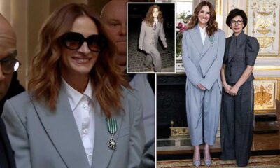 Julia Roberts Iconic Gray Suit